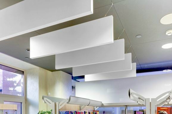 Akoestische plafond baffle 2