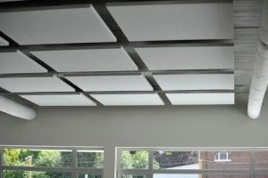 Akoestische plafond eilanden 1