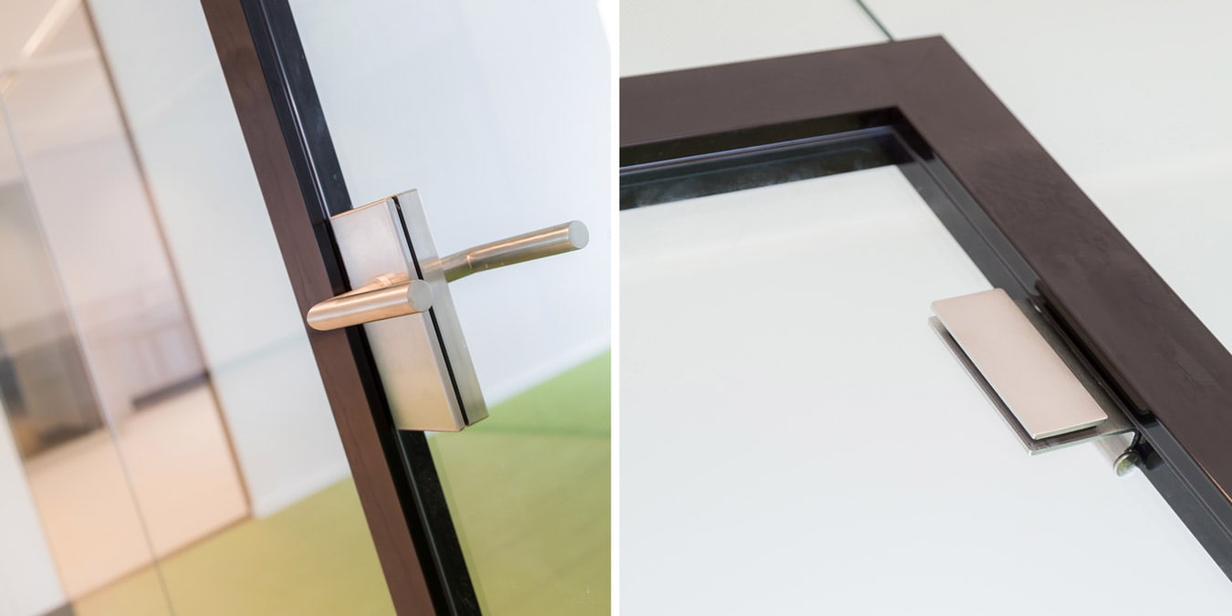 Glasdeuren detail afbeelding