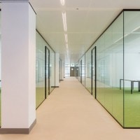 Glaswanden voor kantoor