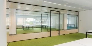 Glazen wand Slimline