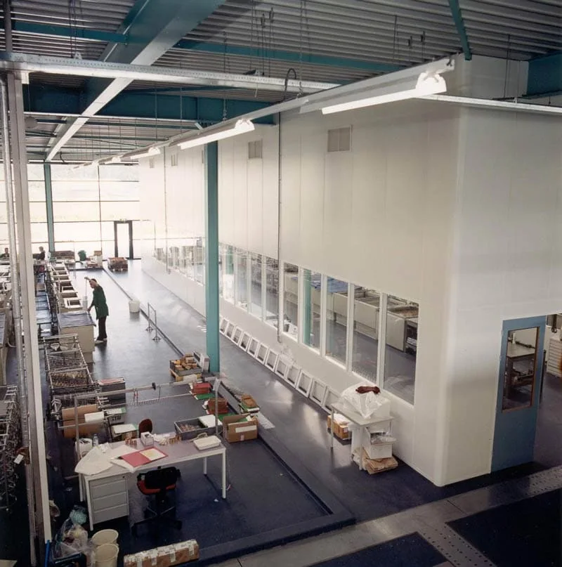 Hoge Industriële wand