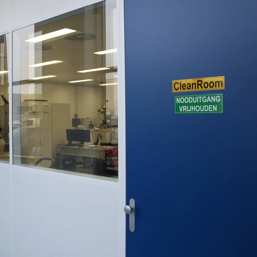 Industriële wand cleanroom