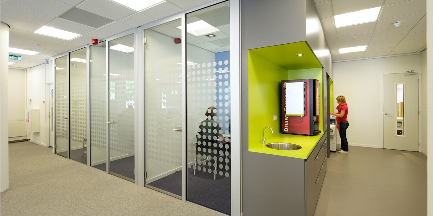 Volglas scheidingswanden Slimline