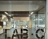 Hoge glaswanden Co Creation Lab