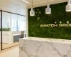 Glaswand Swatch Group door Verbeek en Rinzema