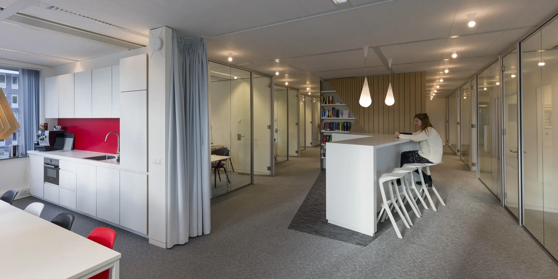 Diverse glazen wanden Maverick